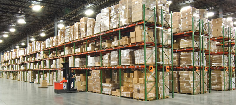 Industrial pallet racking warehouse in Kansas City Missouri
